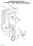 Diagram for 02 - Refrigerator Liner Parts