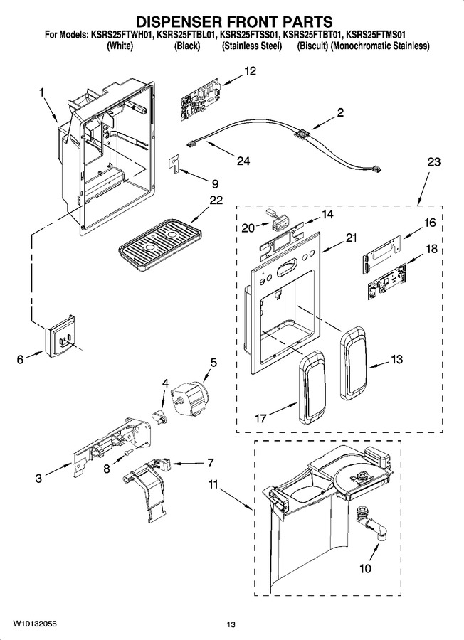 Diagram for KSRS25FTBL01