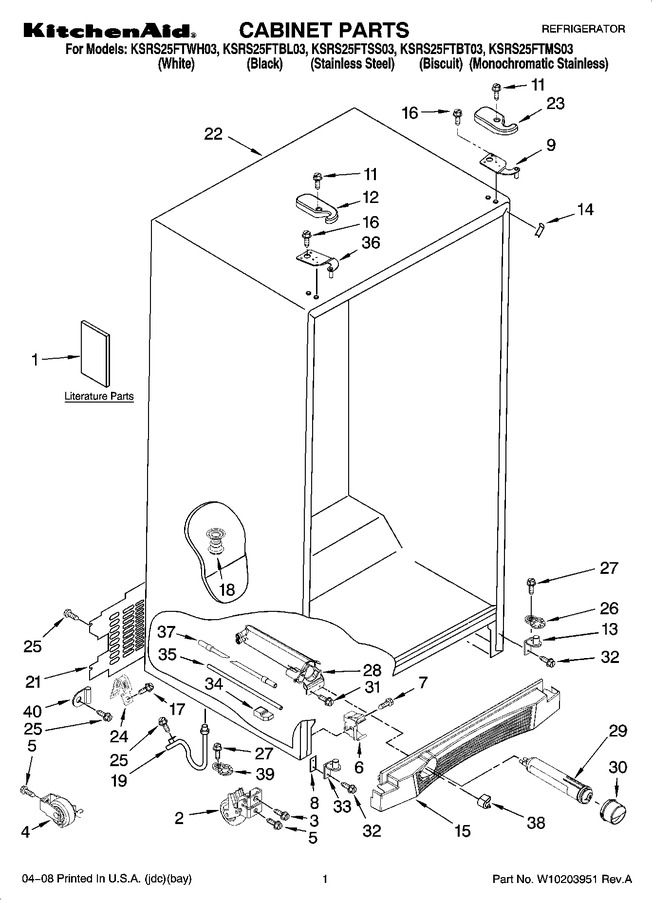 Diagram for KSRS25FTMS03