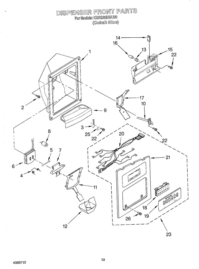 Diagram for KSRS25IHBU00