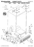 Diagram for 01 - Cabinet Parts