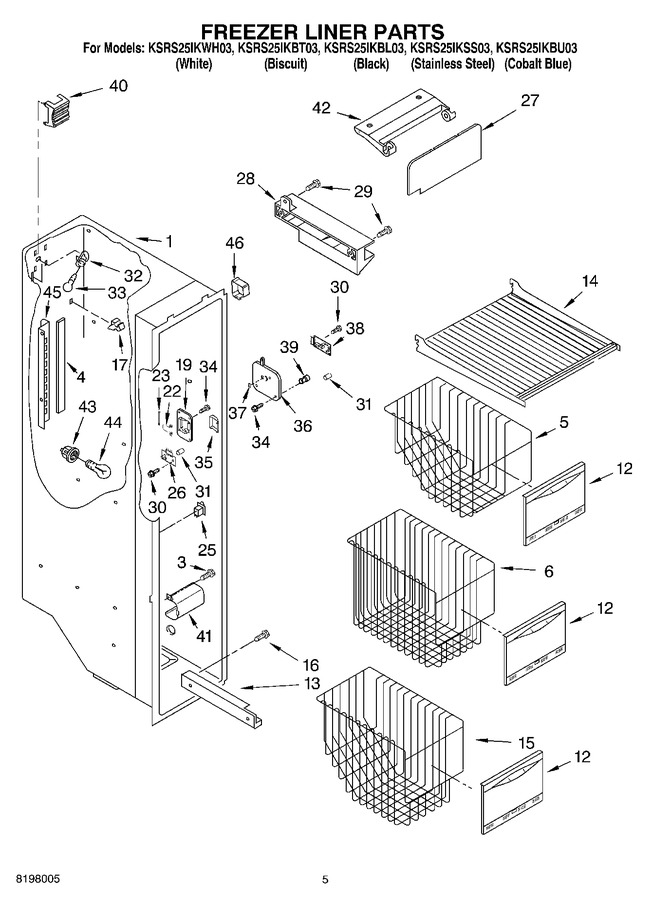 Diagram for KSRS25IKWH03
