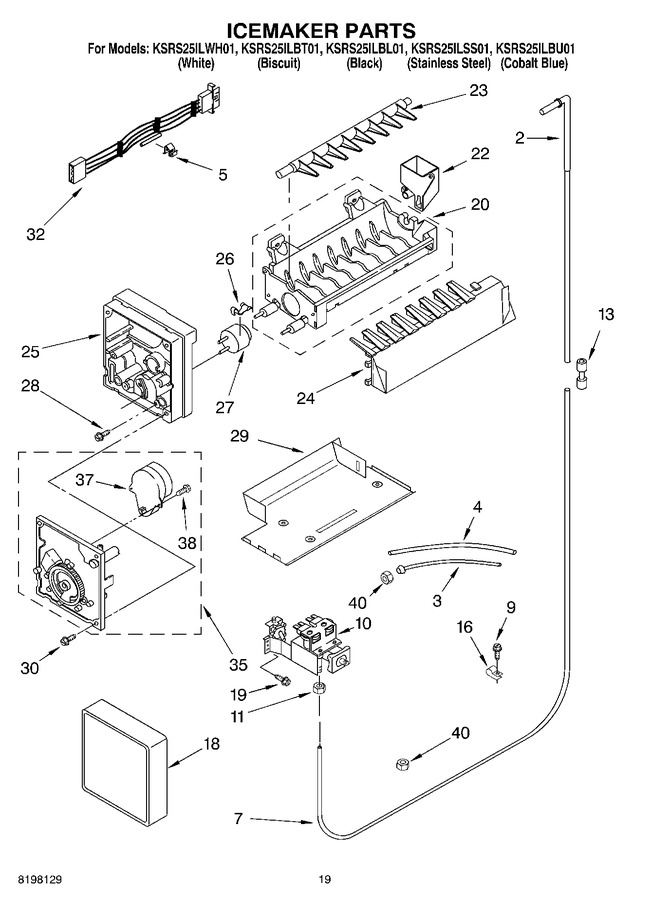 Diagram for KSRS25ILBT01