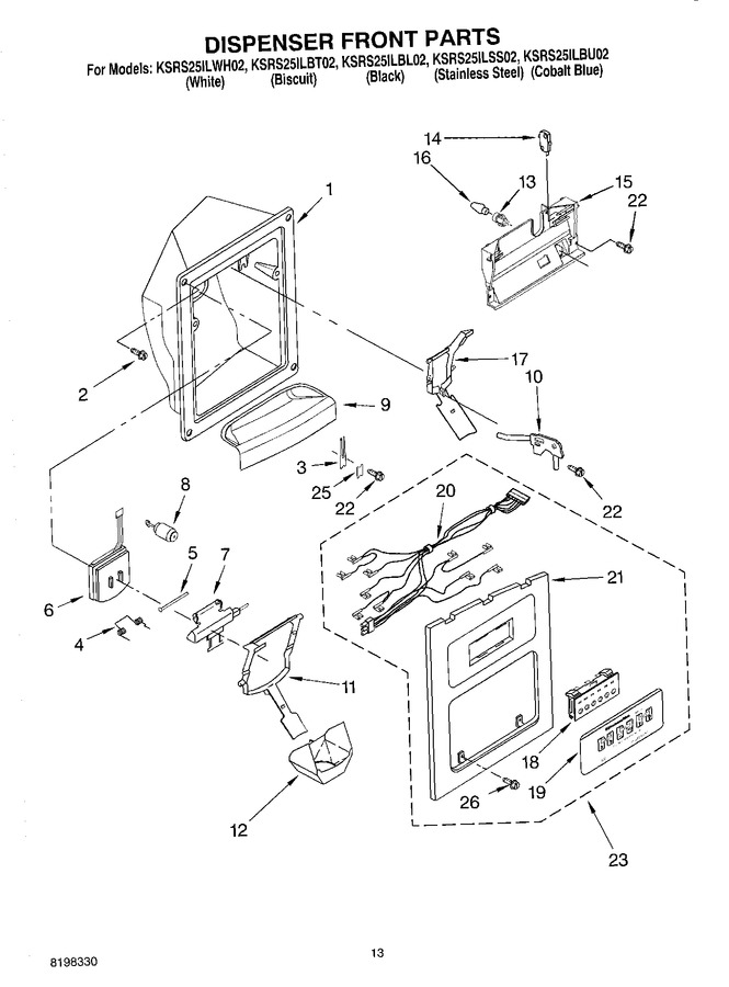 Diagram for KSRS25ILBT02