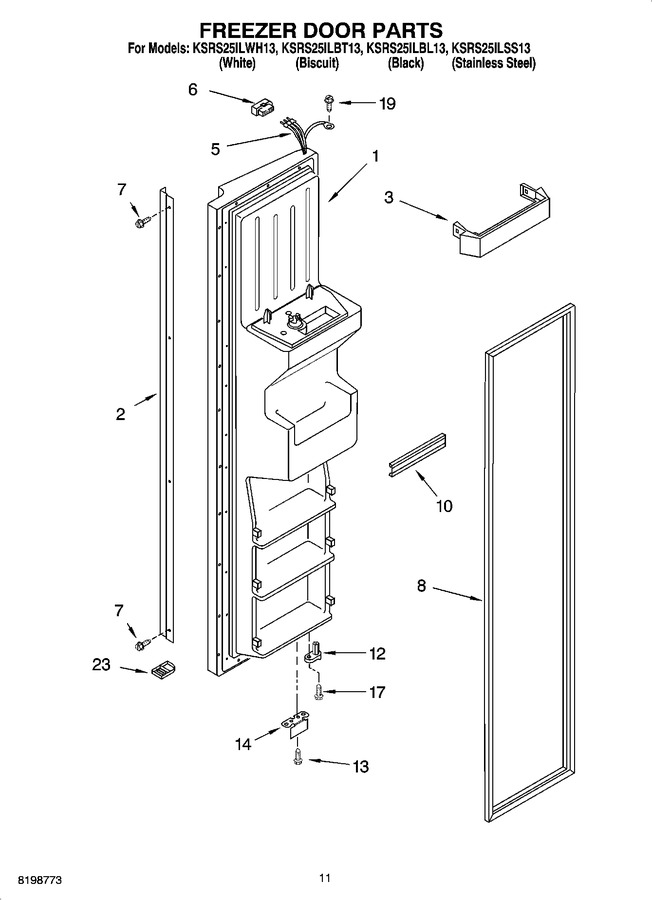 Diagram for KSRS25ILBL13