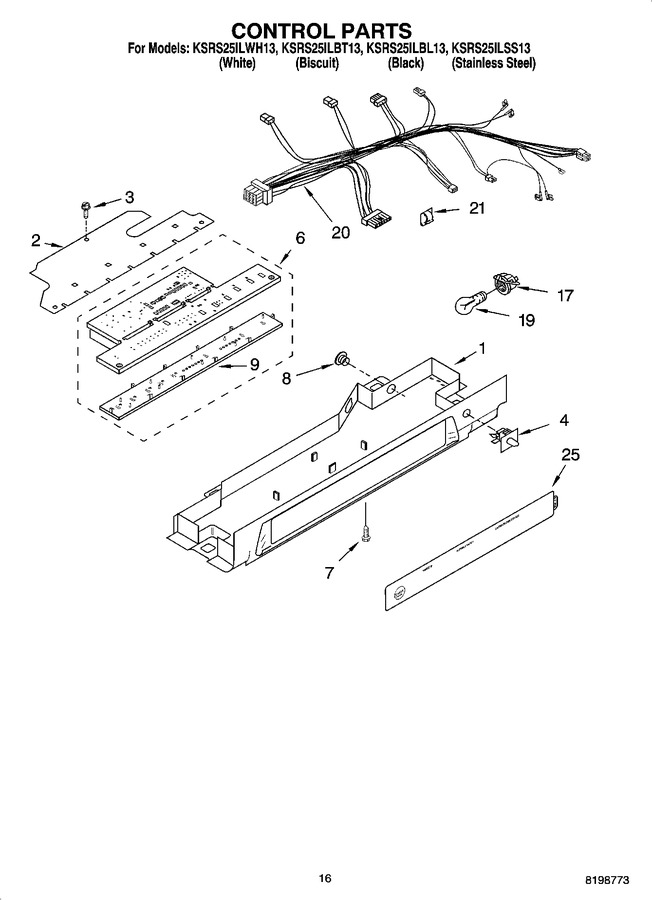 Diagram for KSRS25ILBL13