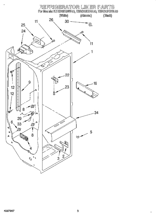 Diagram for KSRS25KGWH00
