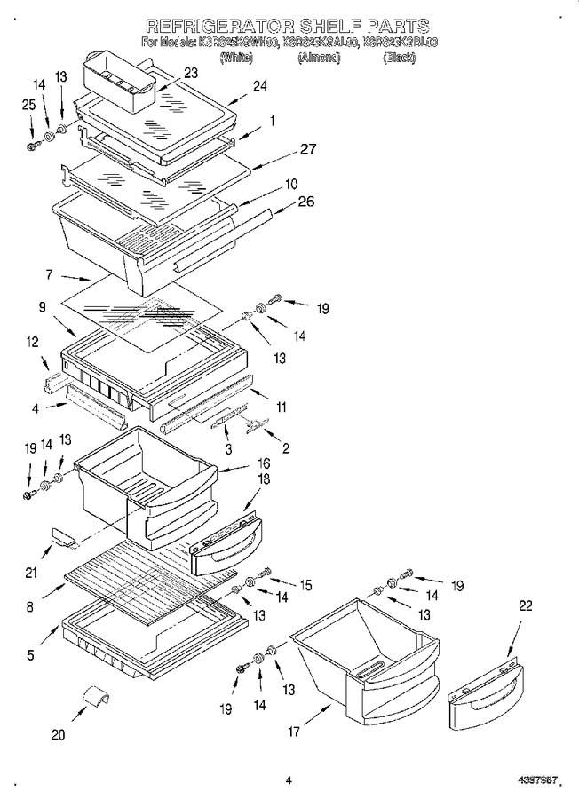 Diagram for KSRS25KGWH00