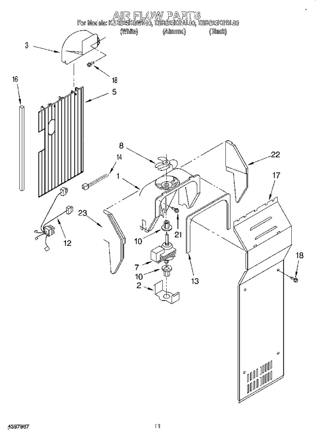 Diagram for KSRS25KGWH00