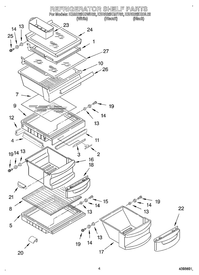 Diagram for KSRS25KGBT02
