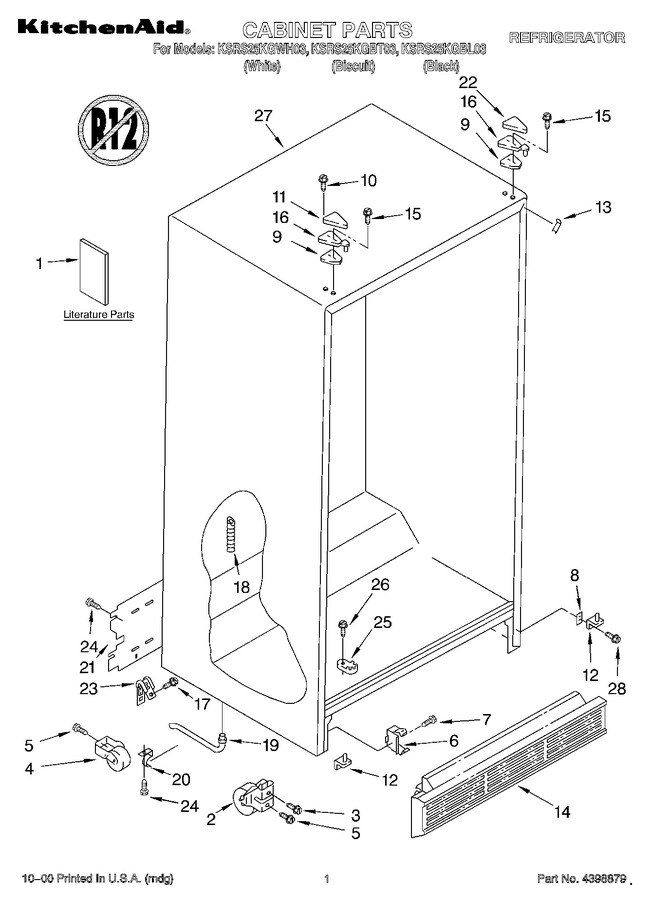 Diagram for KSRS25KGBL03