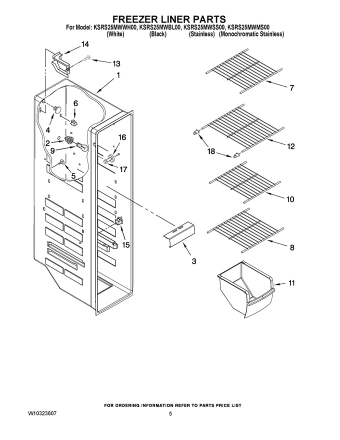 Diagram for KSRS25MWBL00