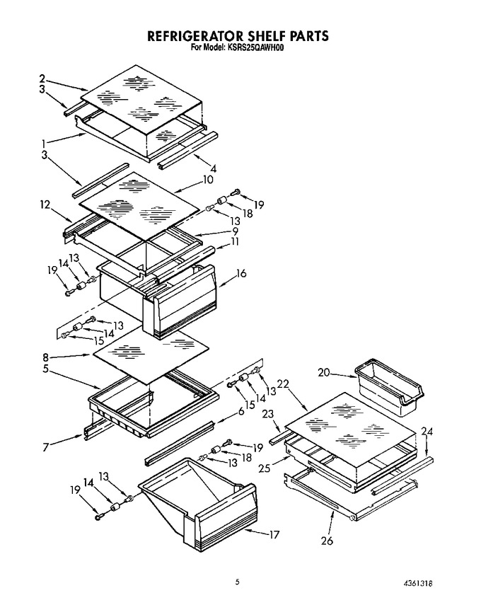 Diagram for KSRS25QAWH00