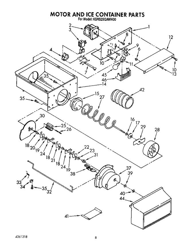 Diagram for KSRS25QAWH00
