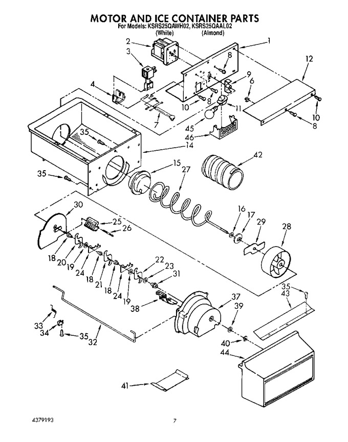 Diagram for KSRS25QAWH02
