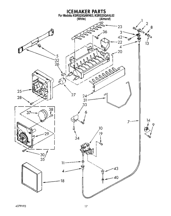 Diagram for KSRS25QAWH02