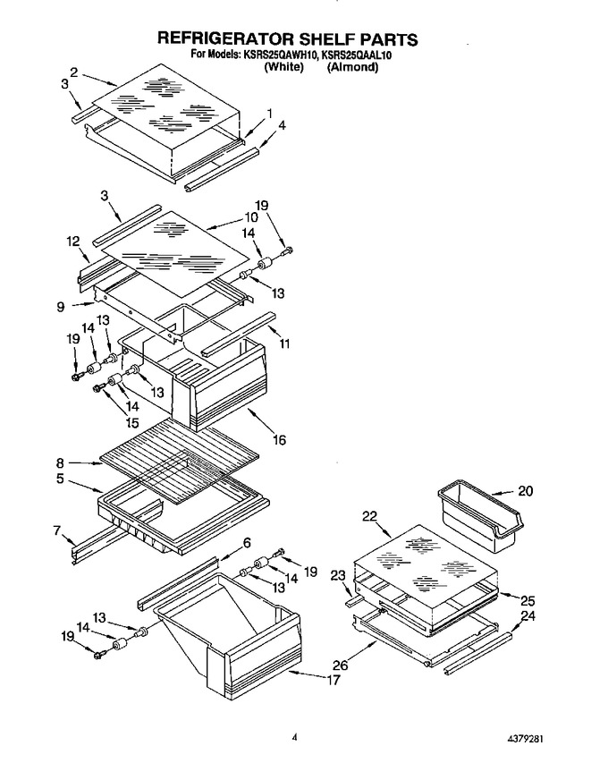 Diagram for KSRS25QAAL10