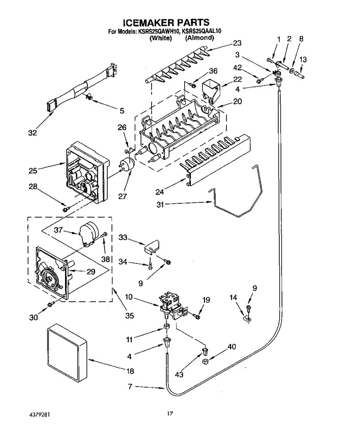 Diagram for KSRS25QAAL10