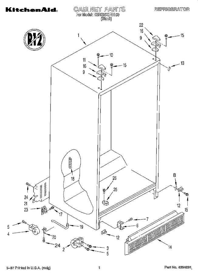 Diagram for KSRS25QFBL00