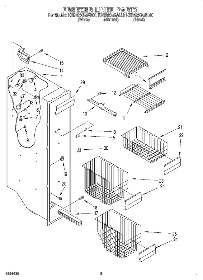Diagram for KSRS25QGBL00