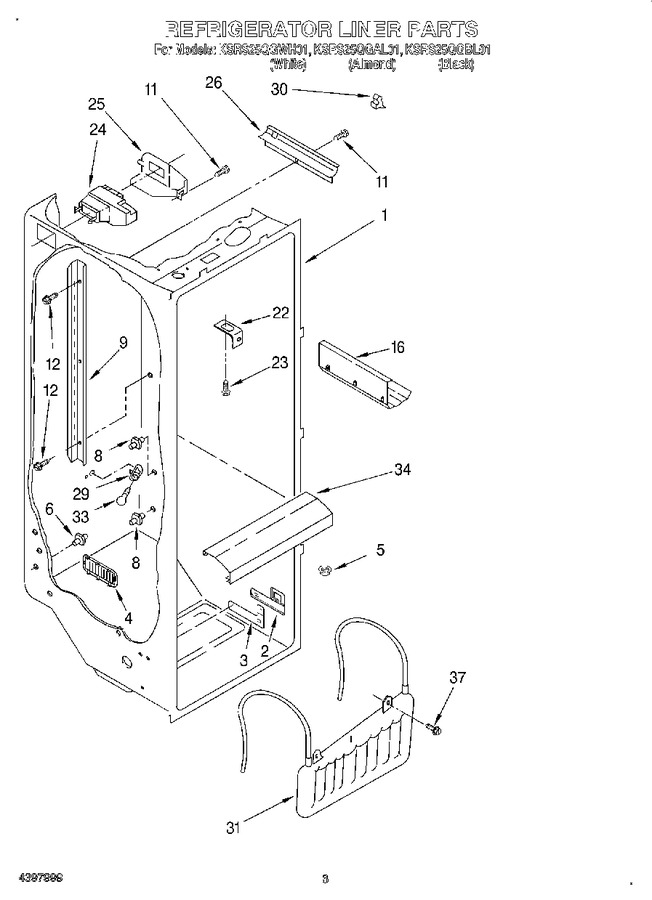 Diagram for KSRS25QGWH01