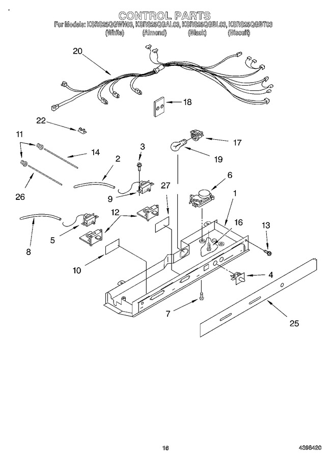 Diagram for KSRS25QGWH03