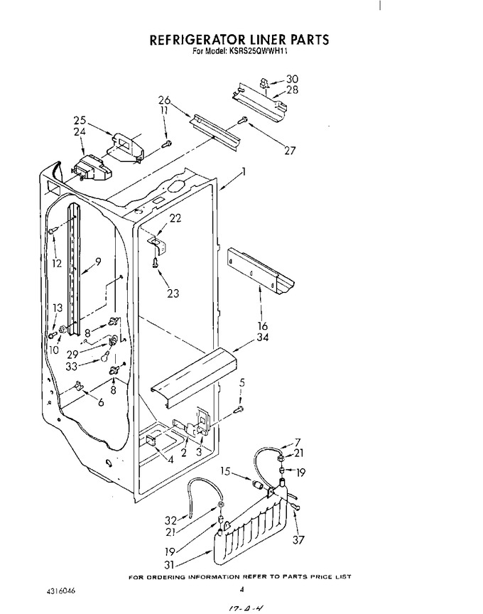 Diagram for KSRS25QWWH11