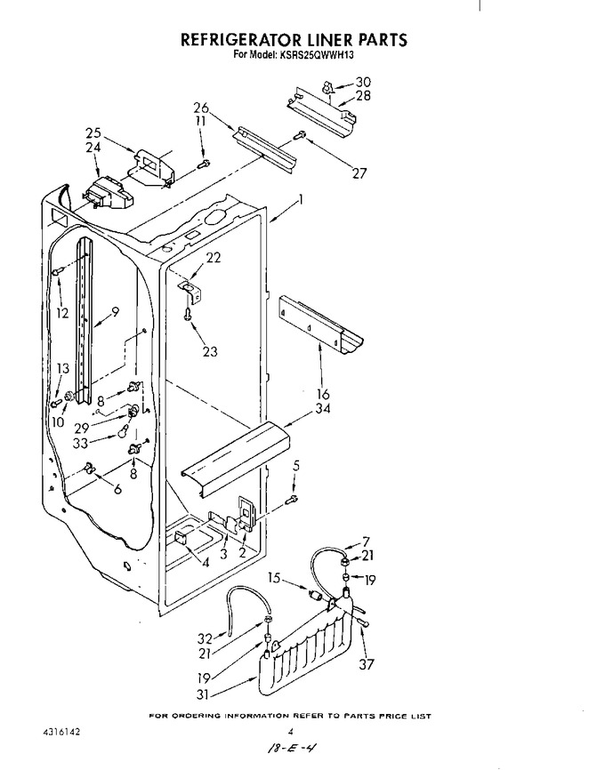 Diagram for KSRS25QWWH13