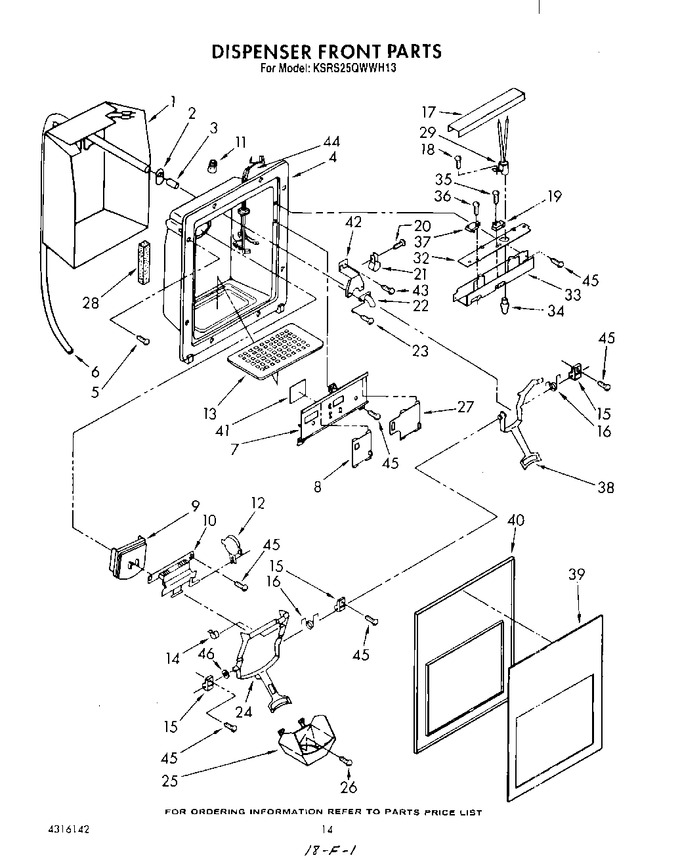 Diagram for KSRS25QWWH13
