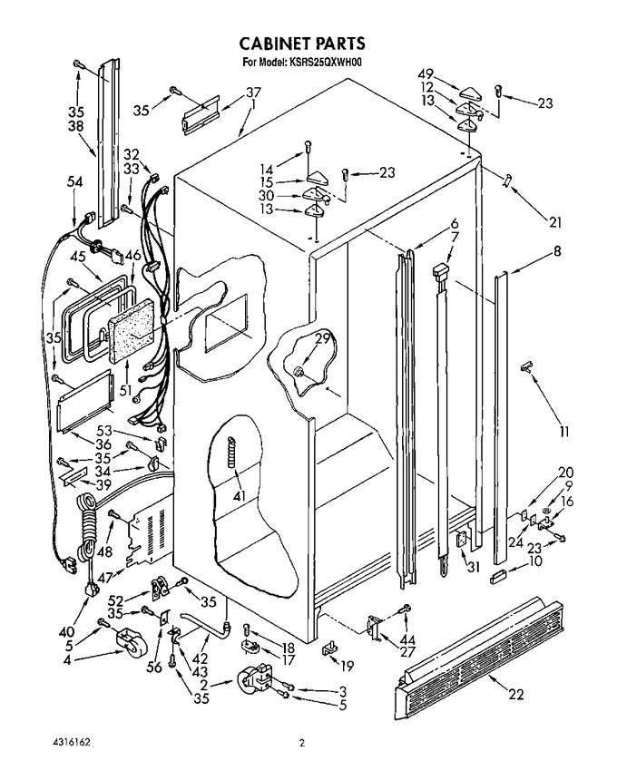 Diagram for KSRS25QXWH00