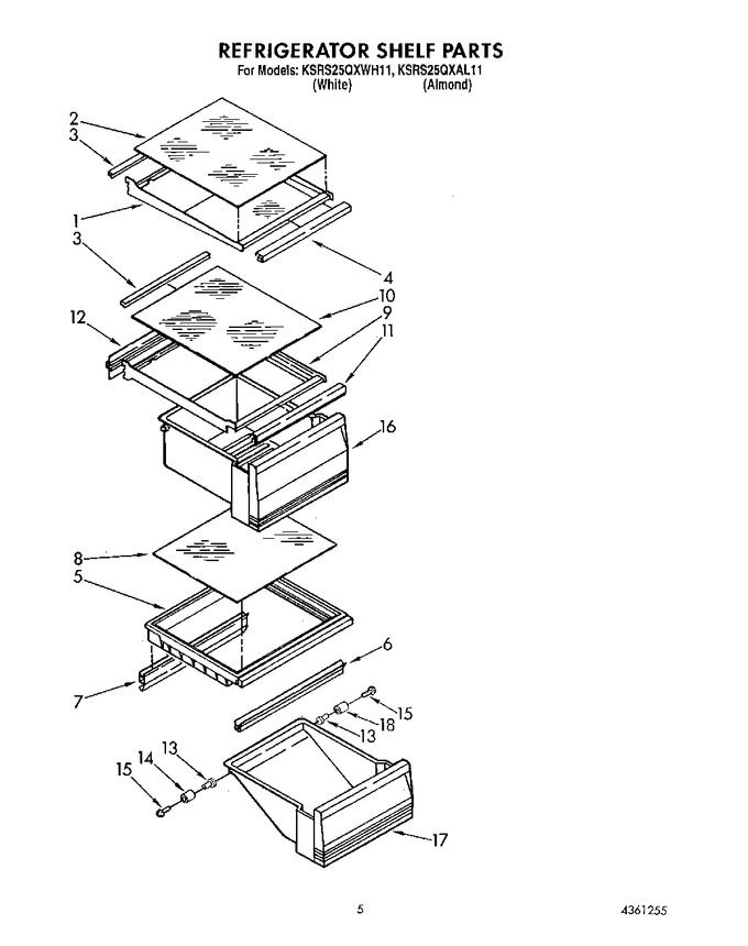Diagram for KSRS25QXAL11