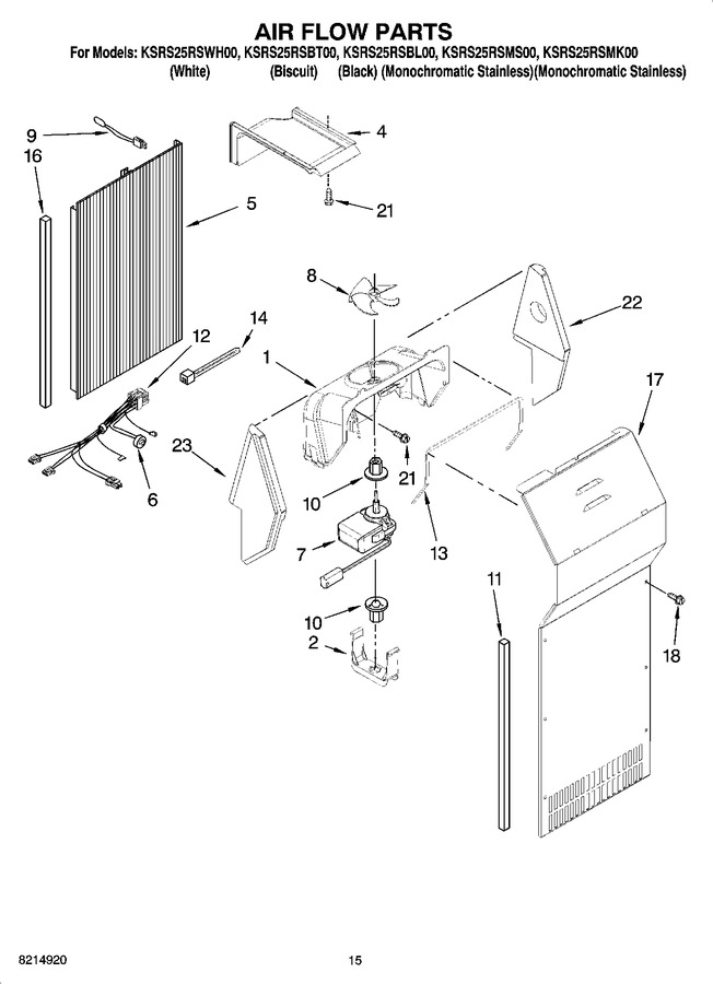 Diagram for KSRS25RSBT00
