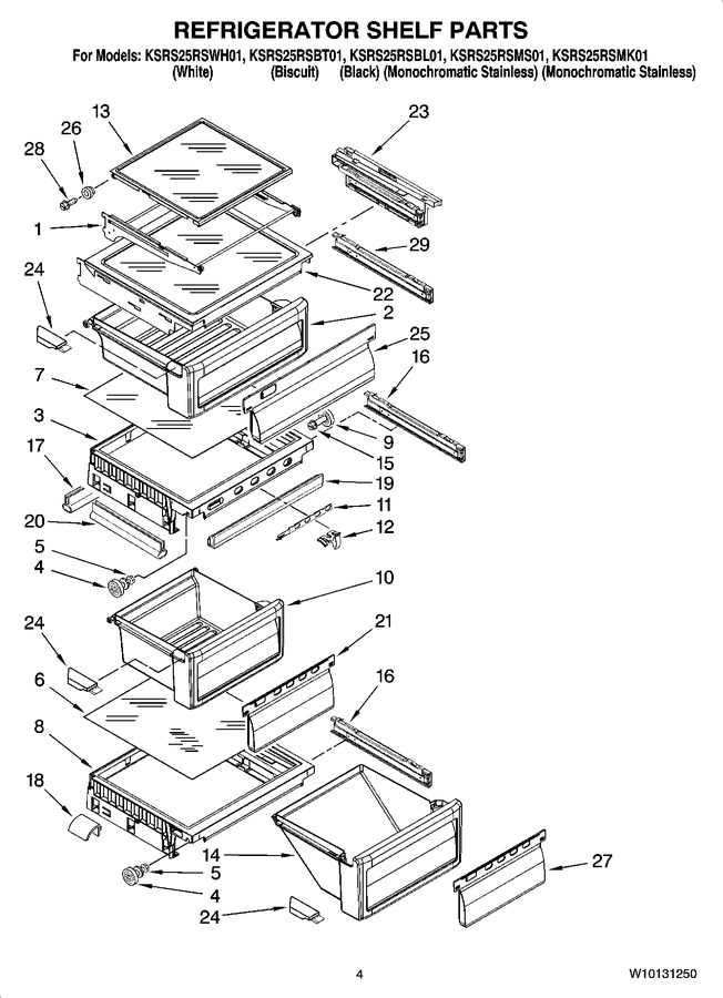 Diagram for KSRS25RSMS01