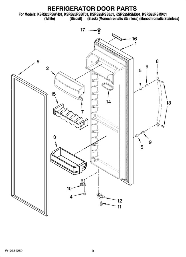 Diagram for KSRS25RSMK01