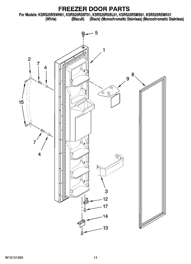 Diagram for KSRS25RSMK01