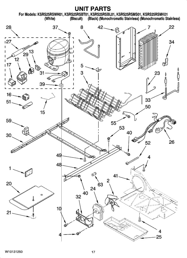 Diagram for KSRS25RSMS01