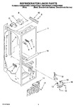 Diagram for 02 - Refrigerator Liner Parts