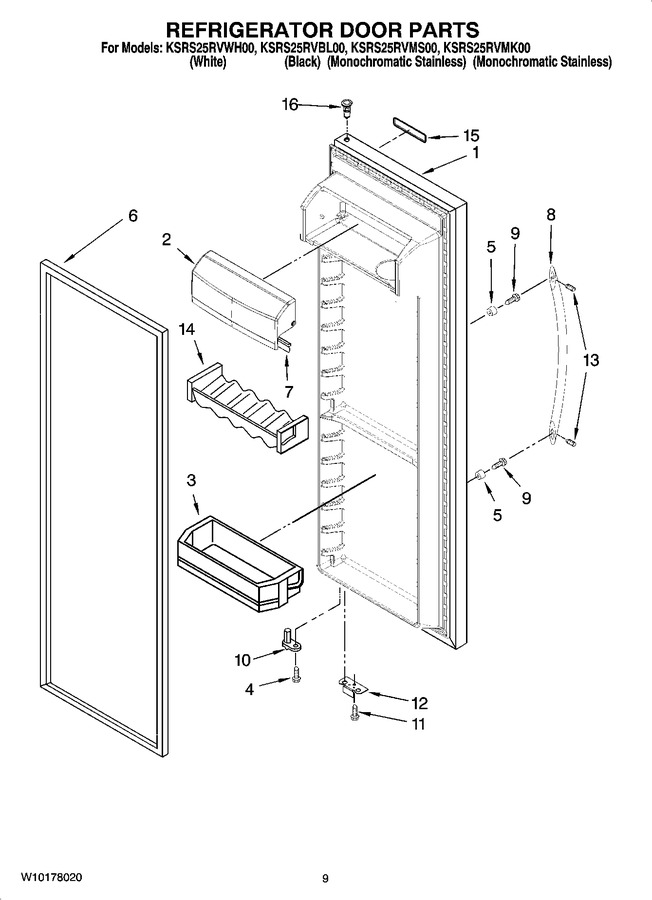 Diagram for KSRS25RVMS00