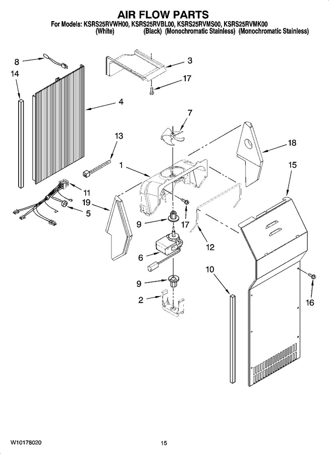 Diagram for KSRS25RVMS00