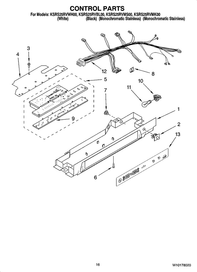 Diagram for KSRS25RVMS00