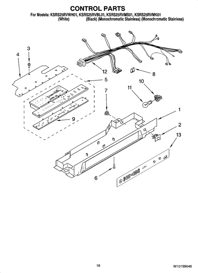 Diagram for KSRS25RVMK01
