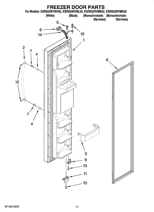 Diagram for KSRS25RVMS02