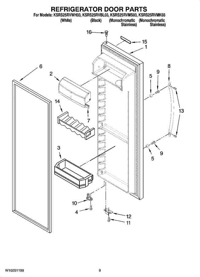 Diagram for KSRS25RVMK03