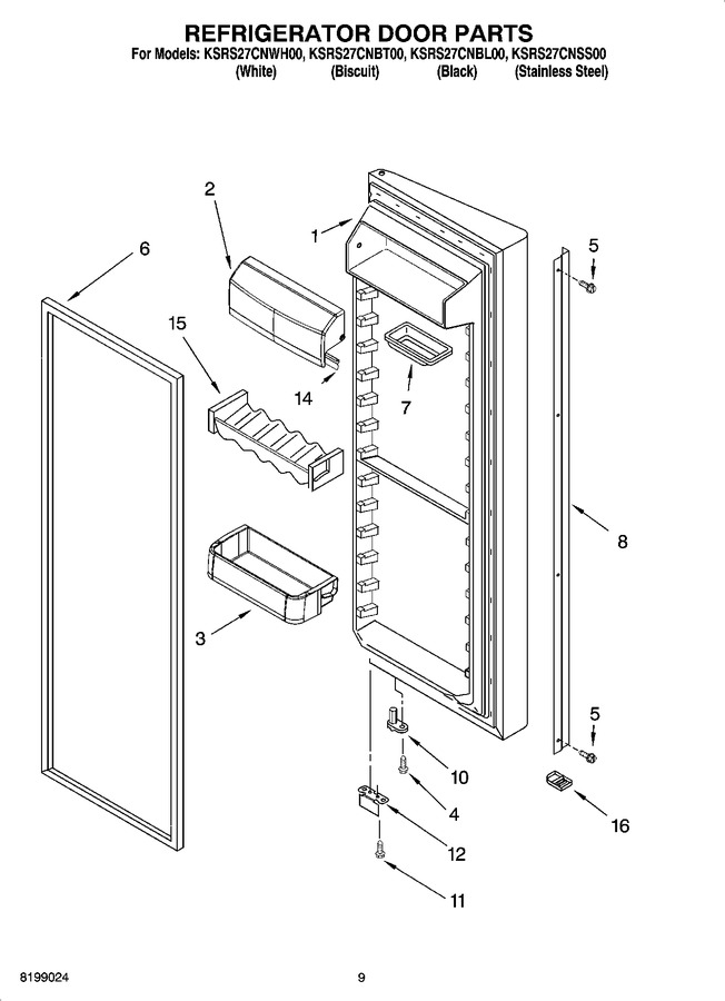 Diagram for KSRS27CNBL00