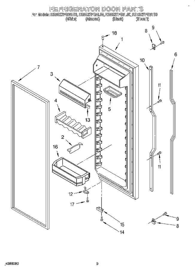 Diagram for KSRS27FGAL00
