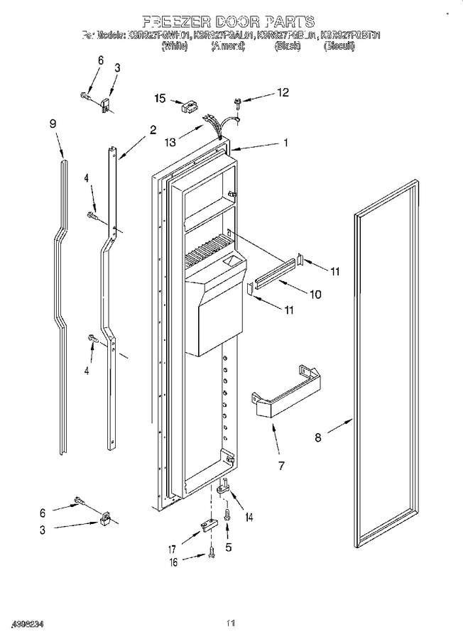 Diagram for KSRS27FGAL01