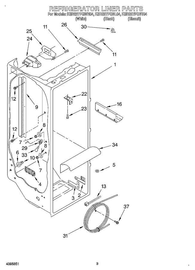 Diagram for KSRS27FGBT04
