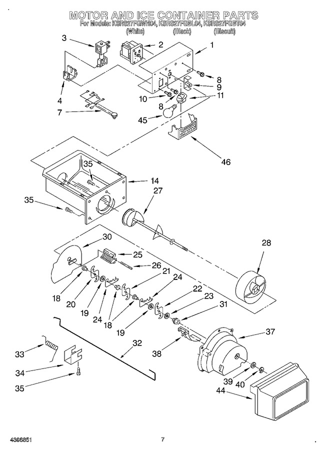 Diagram for KSRS27FGBT04