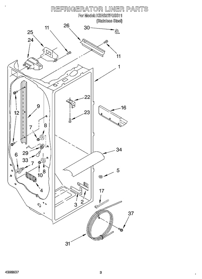Diagram for KSRS27FGSS11