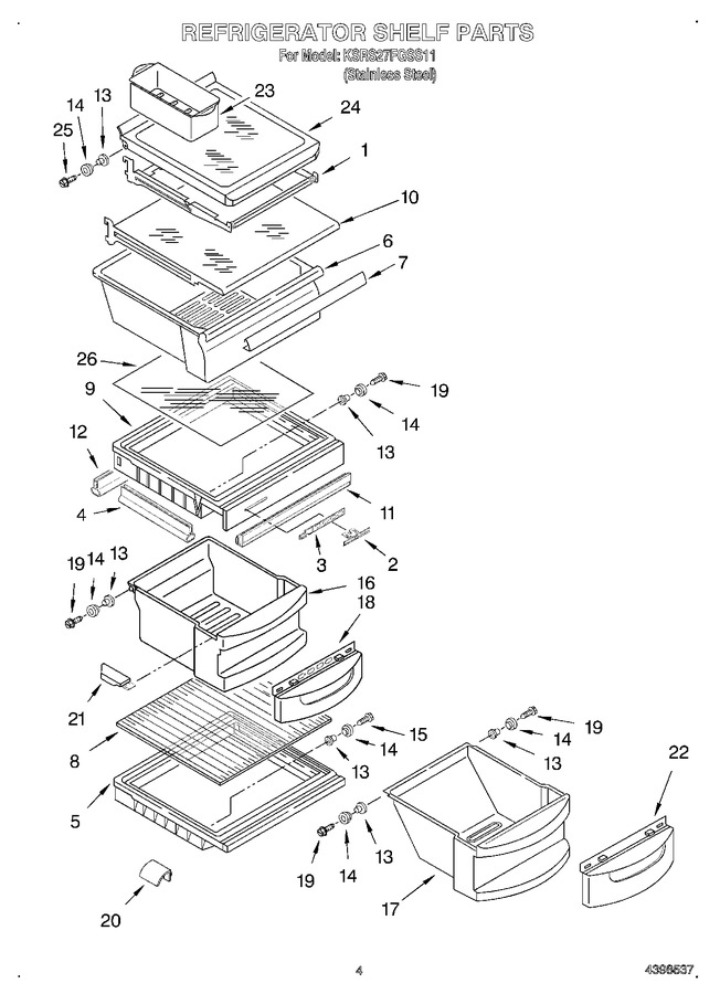 Diagram for KSRS27FGSS11